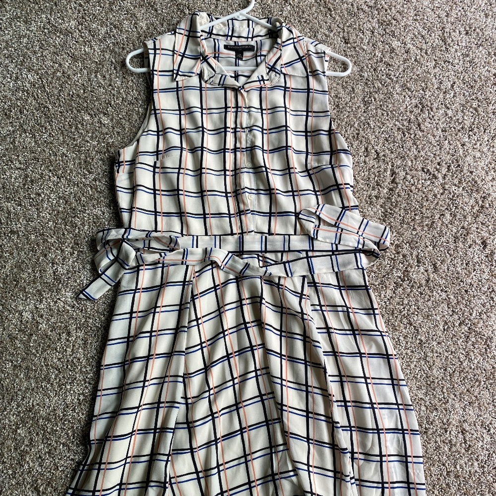 Banana Republic Factory Dress with Waist Tie